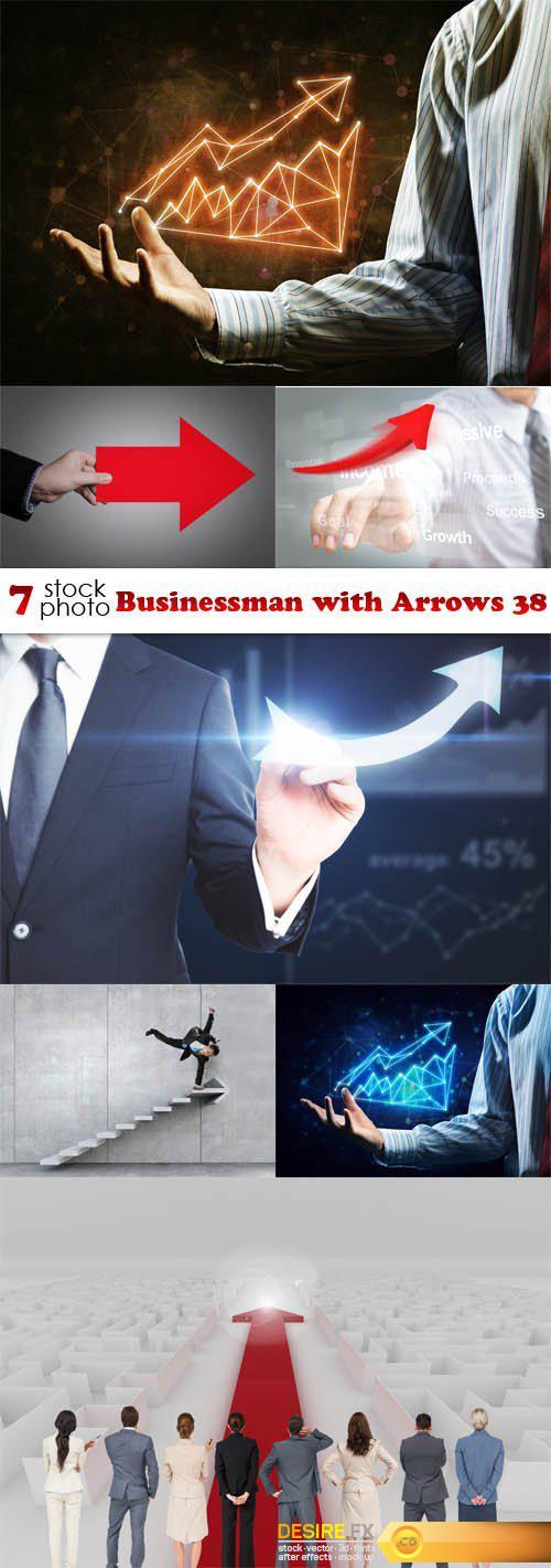 Photos - Businessman with Arrows 38