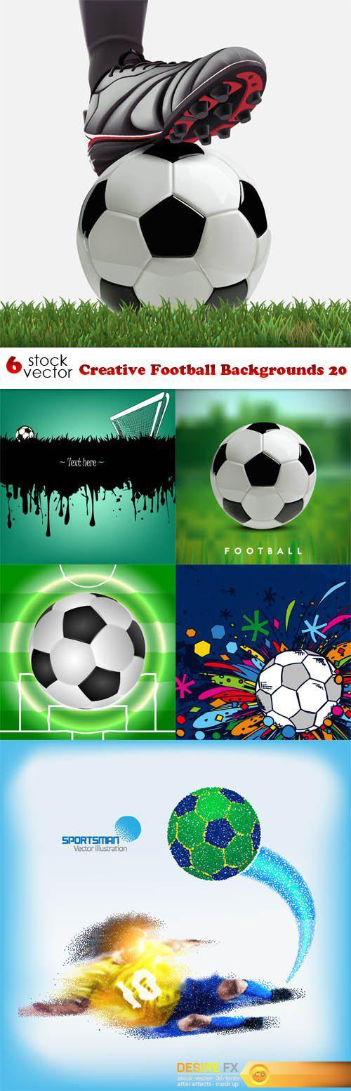 Vectors - Creative Football Backgrounds 20