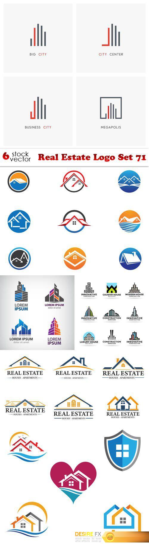 Vectors - Real Estate Logo Set 71