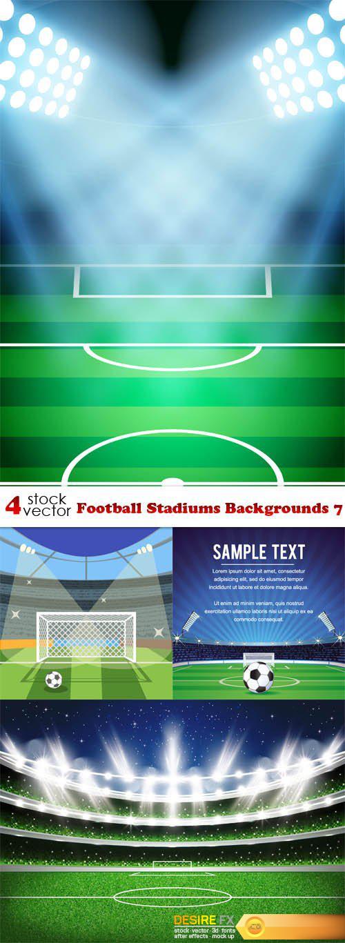 Vectors - Football Stadiums Backgrounds 7