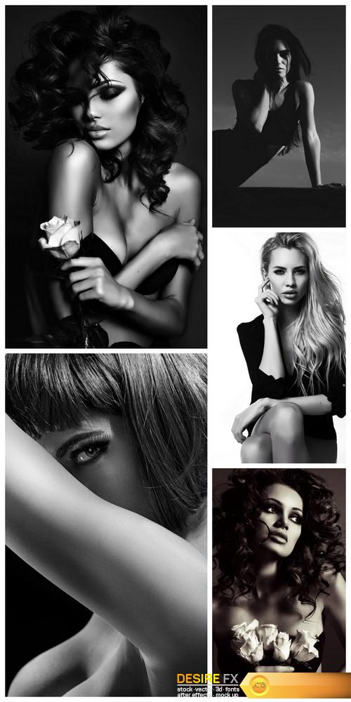 Black and white photos of girls1 (Копировать)