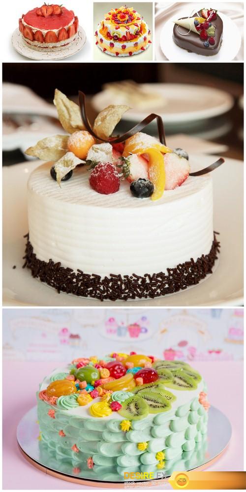 Cake decorated with fruits1 (Копировать)