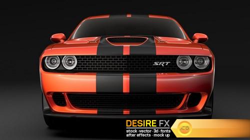 Dodge Challenger SRT Hellcat Go Mang 3D Model (6)