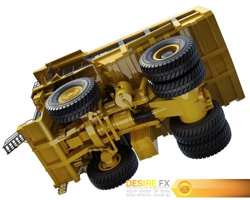 Mining dump truck Komatsu 830E-AC 3D Model (28) (
Копировать)