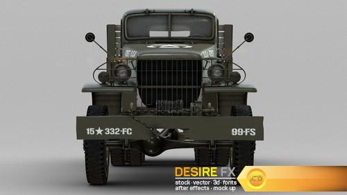 US Army Truck GMC CCKW LWB 353 -D (4)