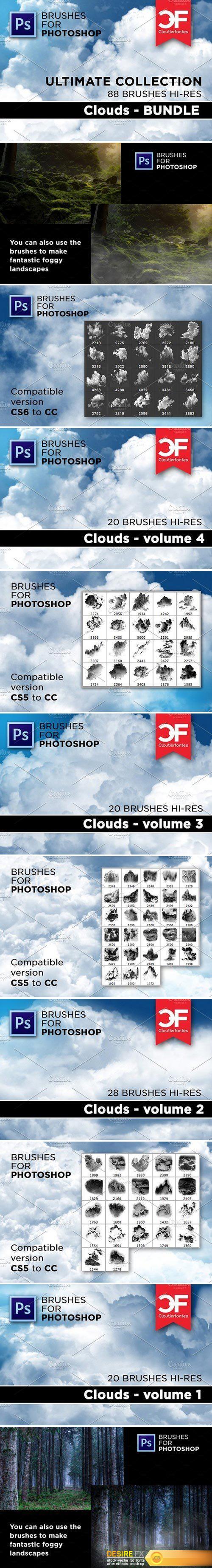 CM - Ultimate Clouds brushes Collection 1853509