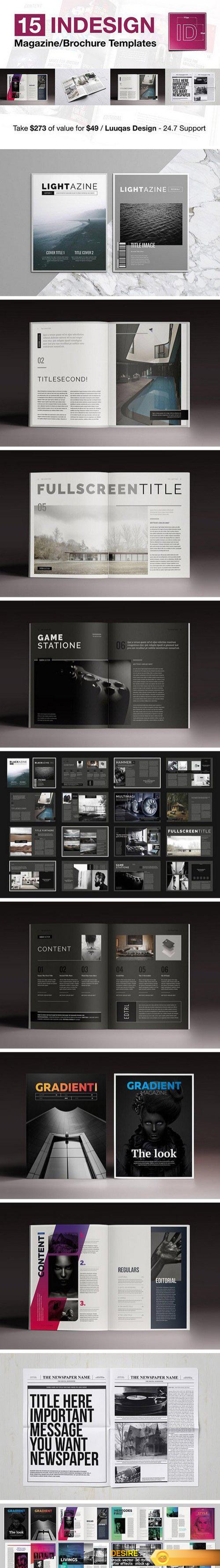 CM - 15 InDesign Magazines & Brochures 1595980