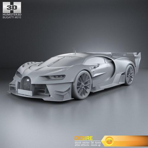 Bugatti Vision Gran Turismo 2015 3D Model (12)