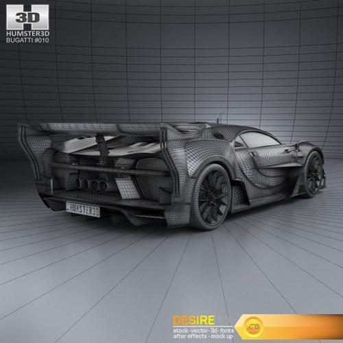 Bugatti Vision Gran Turismo 2015 3D Model (5)