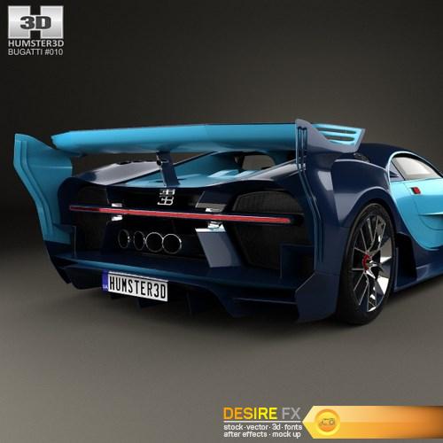 Bugatti Vision Gran Turismo 2015 3D Model (8)