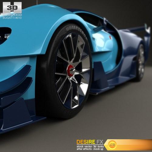 Bugatti Vision Gran Turismo 2015 3D Model (9)