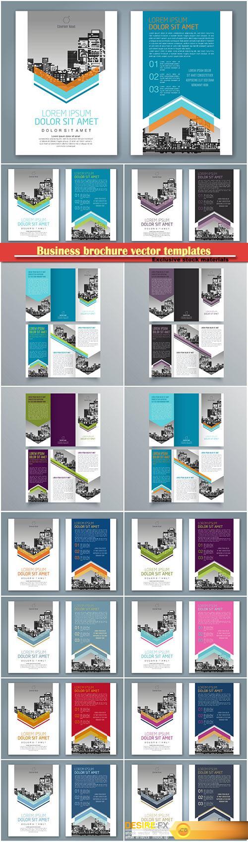 Business brochure vector templates, magazine cover, business mockup, education, presentation, report # 59