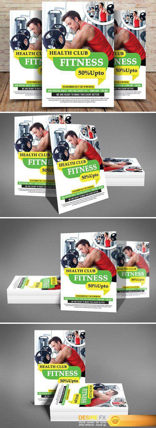 CM - Fitness Health Club Flyer 1852511