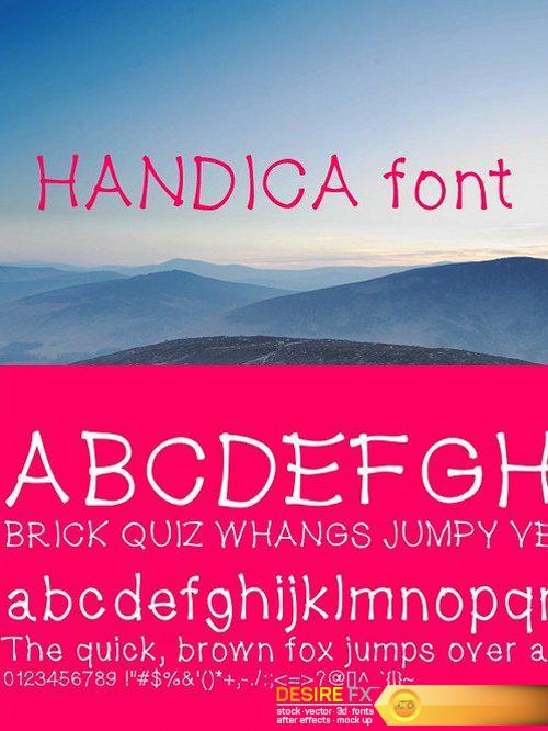 CM - Handica font 1561634
