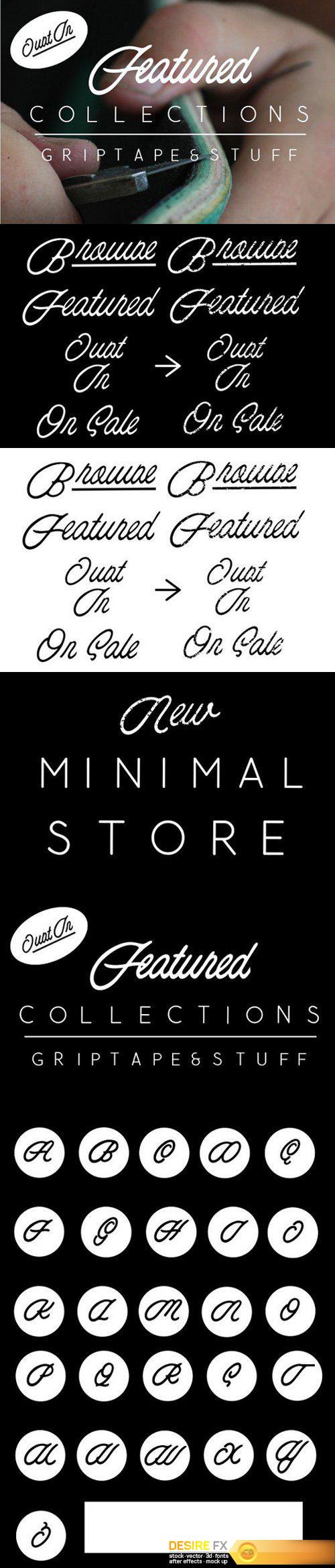 CM - Minimal Store - Font System 1712199