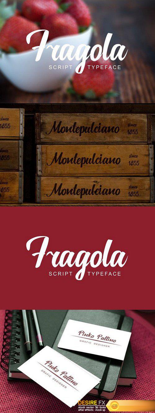 CM - Fragola Script Font 1583213
