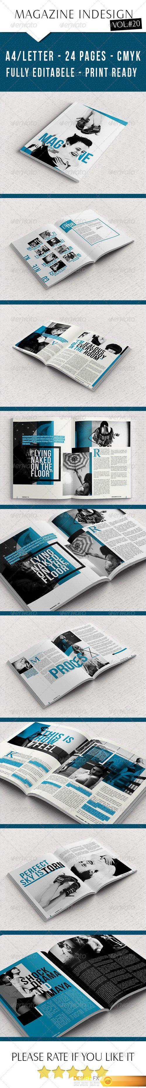 Graphicriver - Creative Magazine Template 7641542