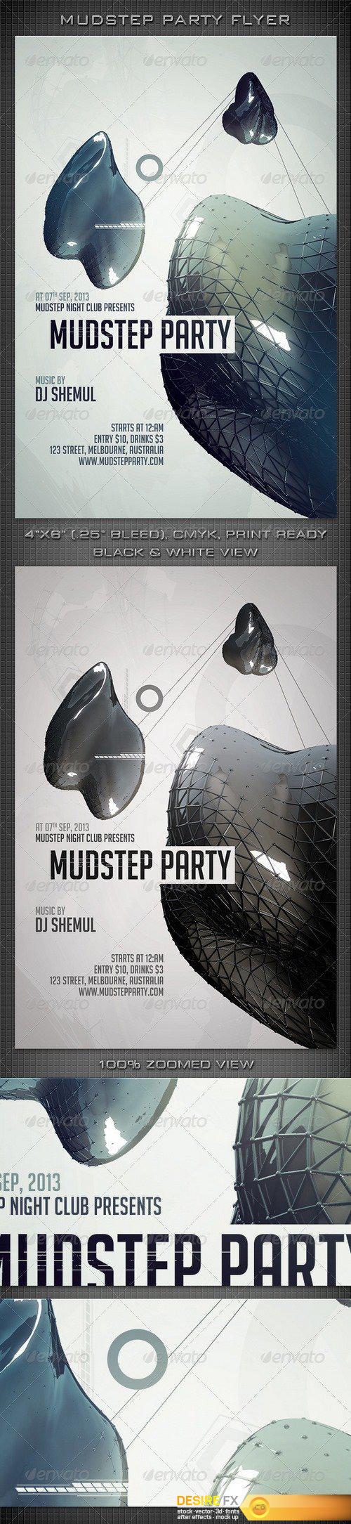 Graphicriver - Mudstep Party Flyer 5500982