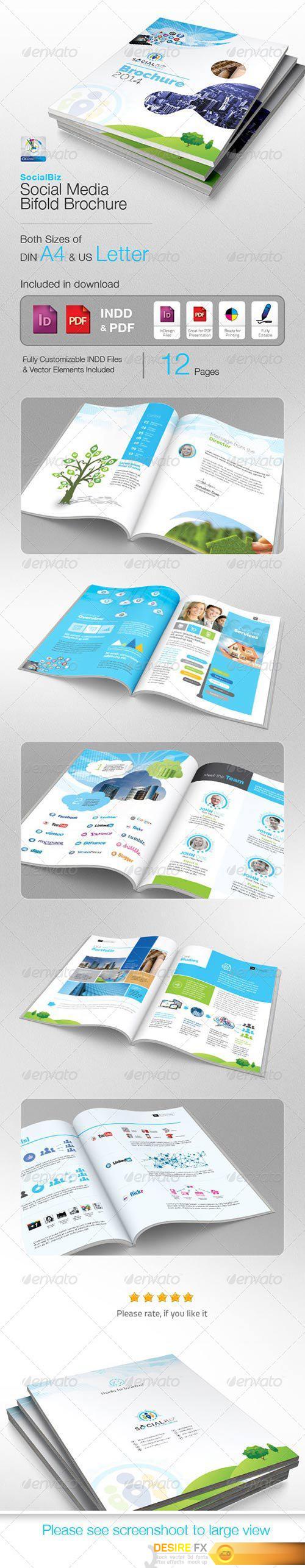 Graphicriver - SocialBiz Professional Social Media Brochure 5747201