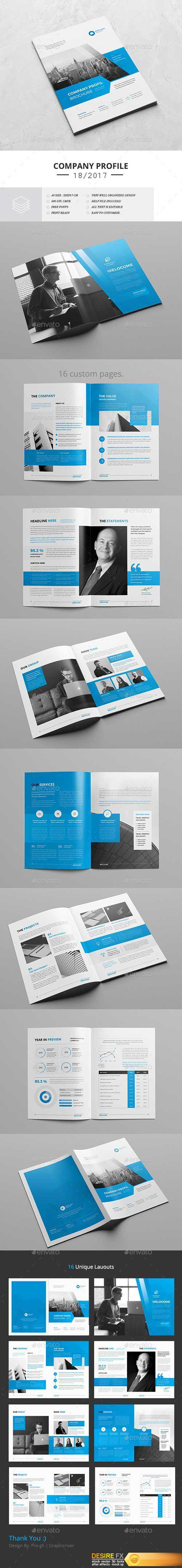 Graphicriver - Corporate Brochure 16 Pages 20655591