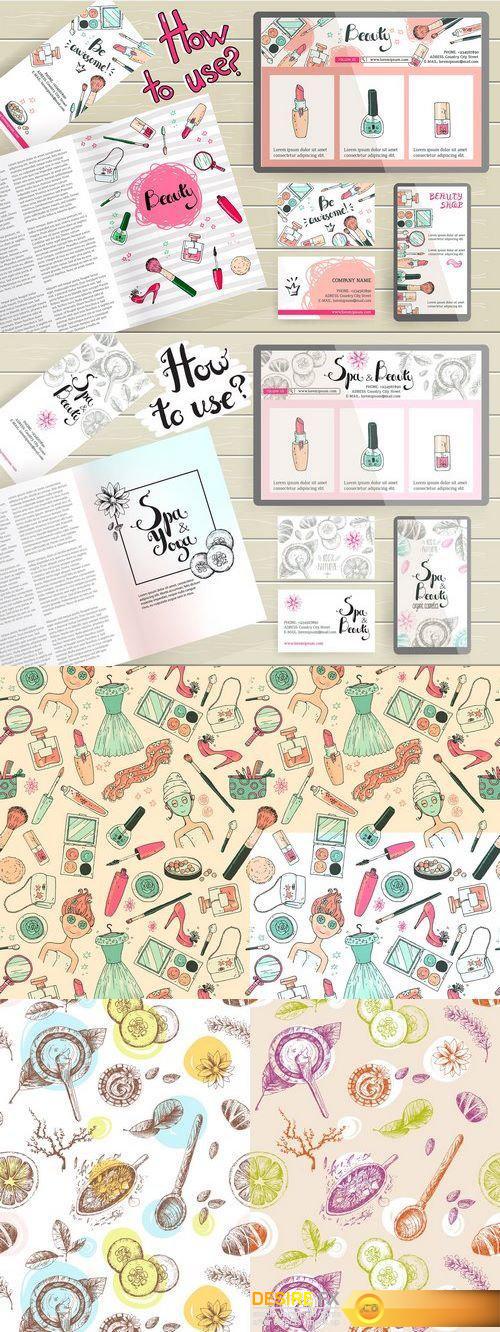 CM - Organic Cosmetics, Spa. Doodles 1392589