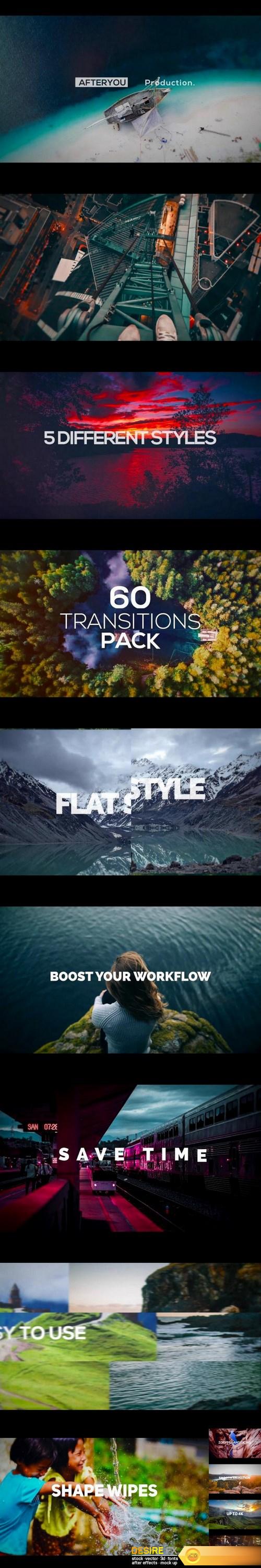 Videohive - FCPX Transitions Multipack - 20406765