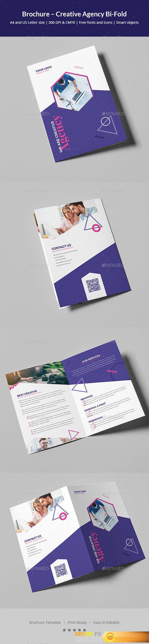 Graphicriver - Brochure – Creative Agency Bi-Fold 20777303