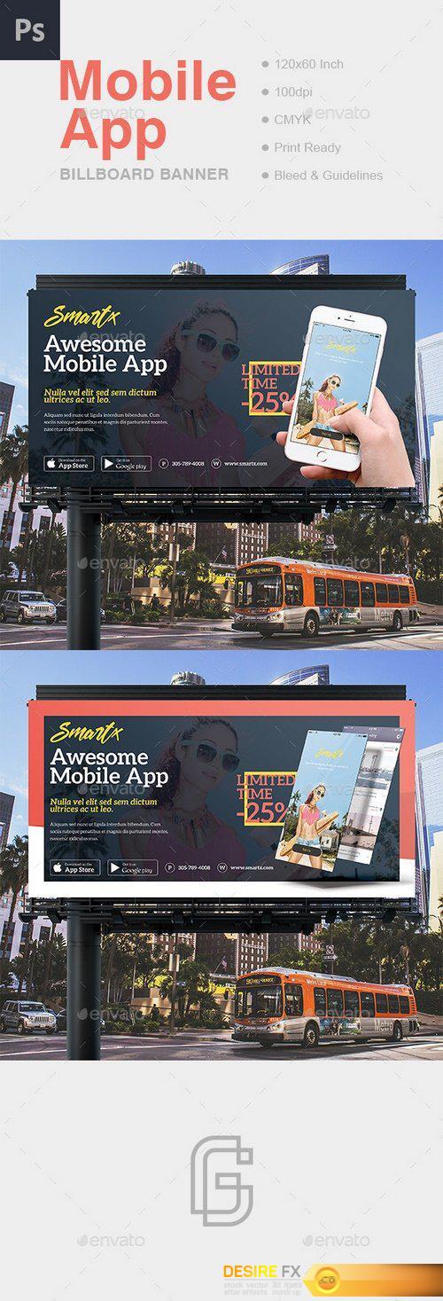 Graphicriver - Mobile App Billboard Banner 17378327