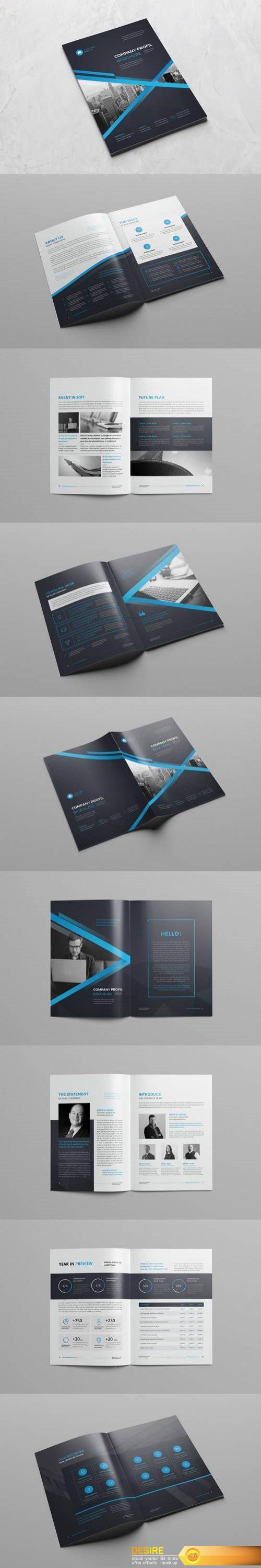 The Blue Corporate Brochure