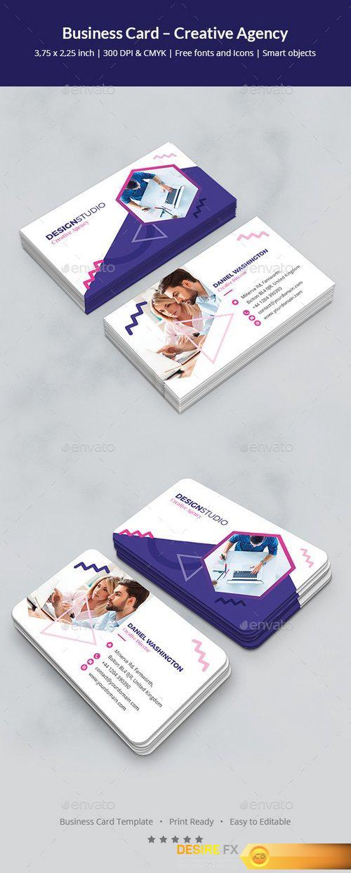 Graphicriver - Business Card – Creative Agency 20923716