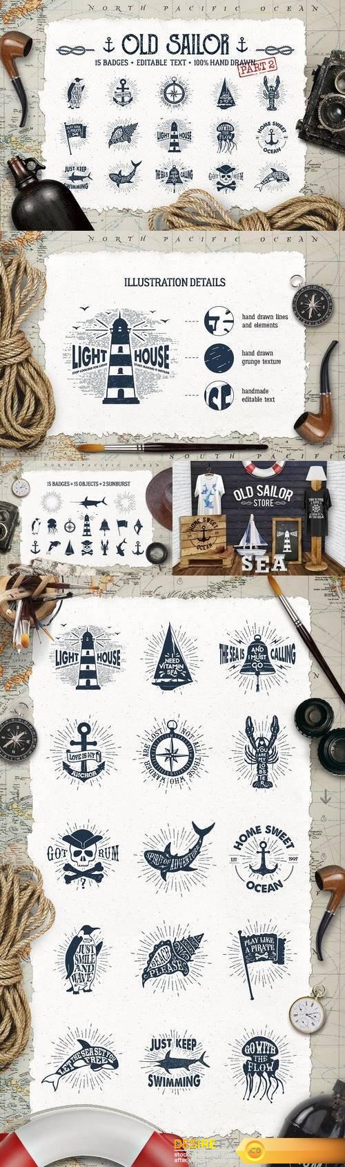 CM - Old Sailor (Vintage Badges/part2) 1366863