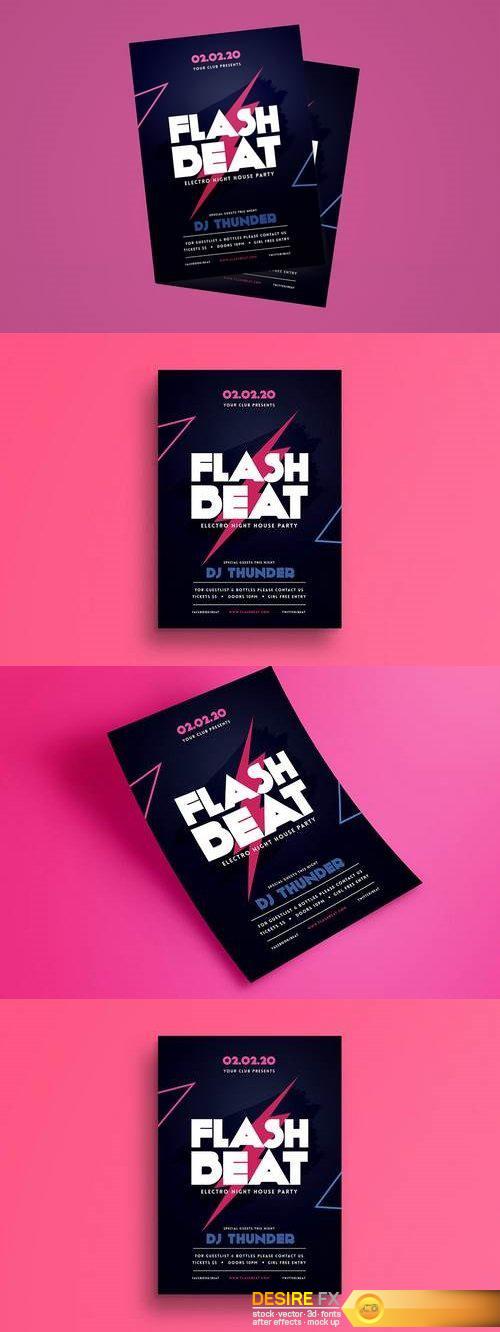 Flash Beat Flyer