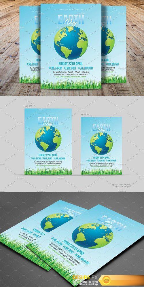 CM - Earth Day Flyer Template 1393474