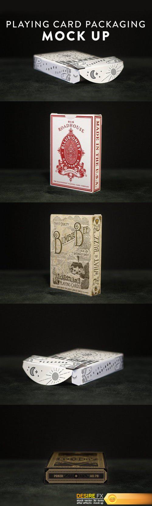 CM - Playing Cards Packaging Mock Up 1419932