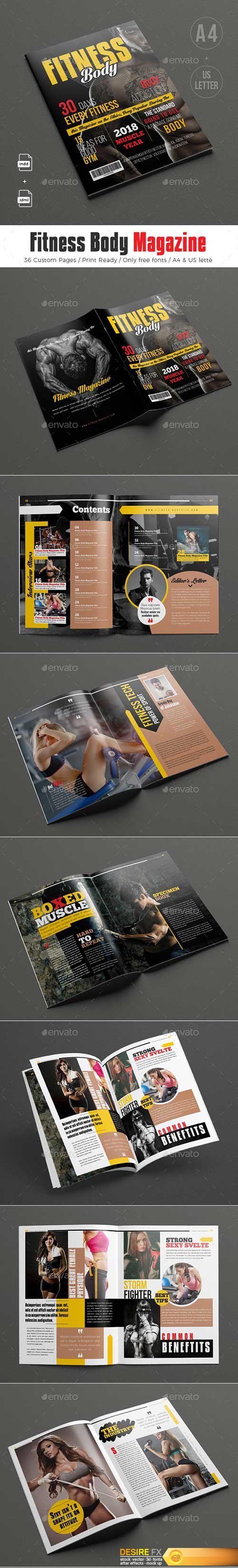 Graphicriver - Fitness Body Magazine 20887879