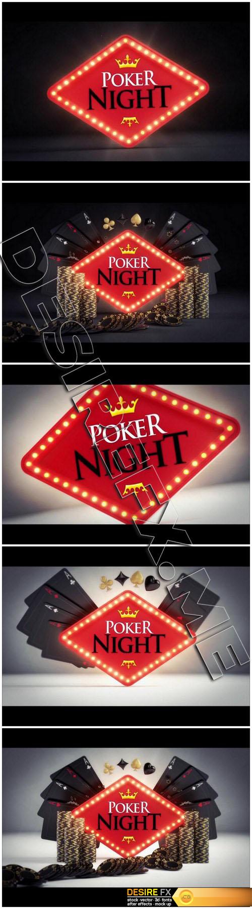 pond5-81864504-Online Gambling Poker Logo Reveals
