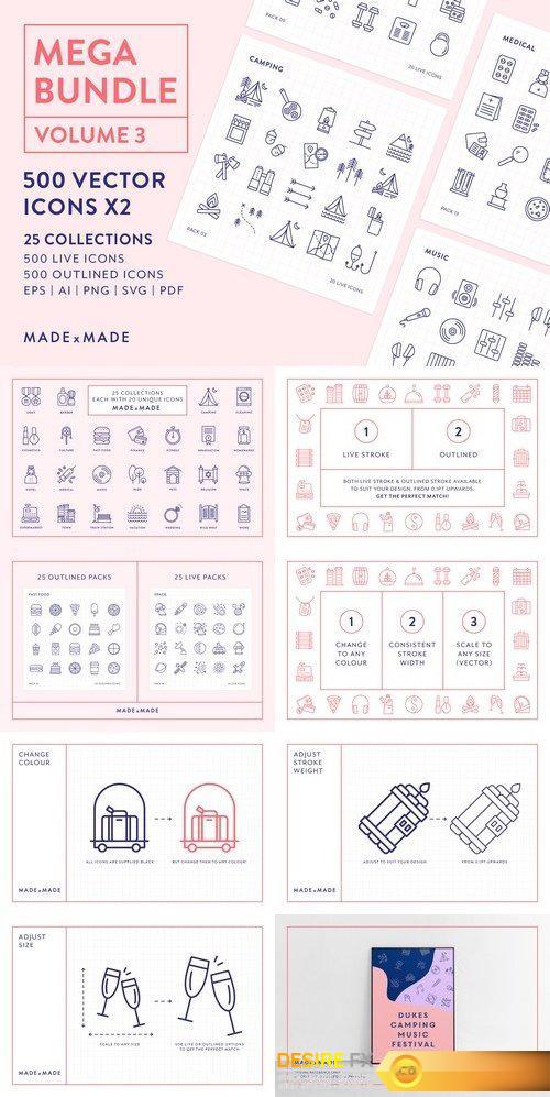 CM - Line Icons – Mega Bundle Vol 3 1393421