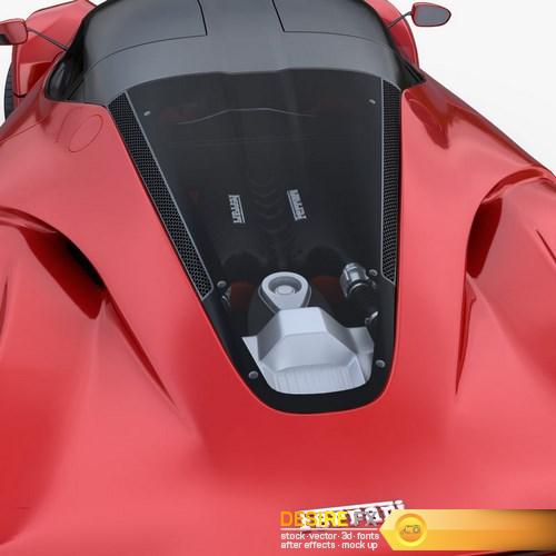 Ferrari LaFerrari 2014 3D Model (10)