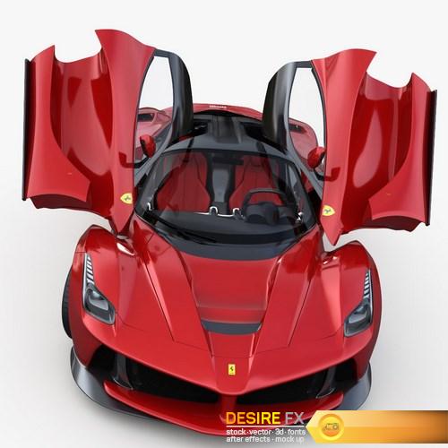 Ferrari LaFerrari 2014 3D Model (12)