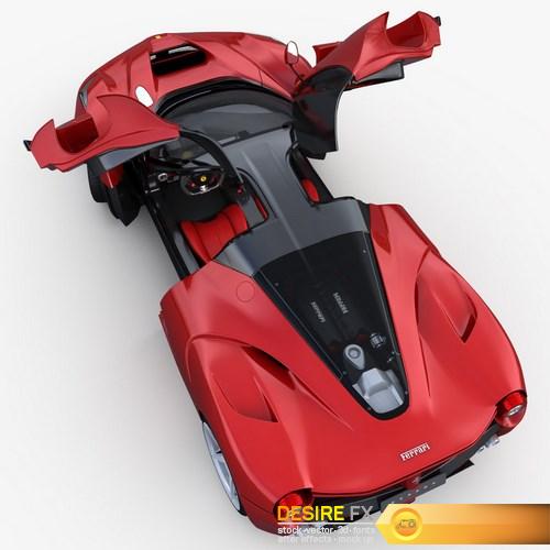 Ferrari LaFerrari 2014 3D Model (13)