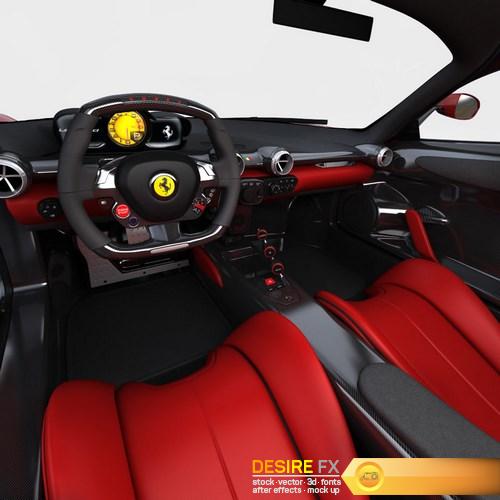 Ferrari LaFerrari 2014 3D Model (14)