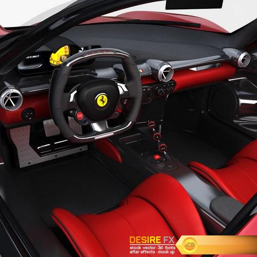 Ferrari LaFerrari 2014 3D Model (18)