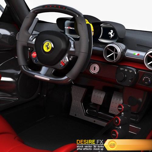Ferrari LaFerrari 2014 3D Model (19)