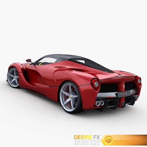 Ferrari LaFerrari 2014 3D Model (6)