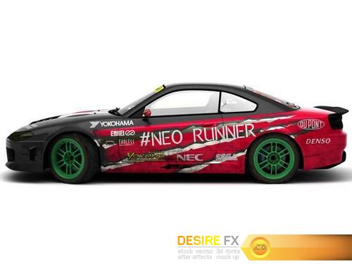 Nissan Silvia Neo Runner 3D Model (5)