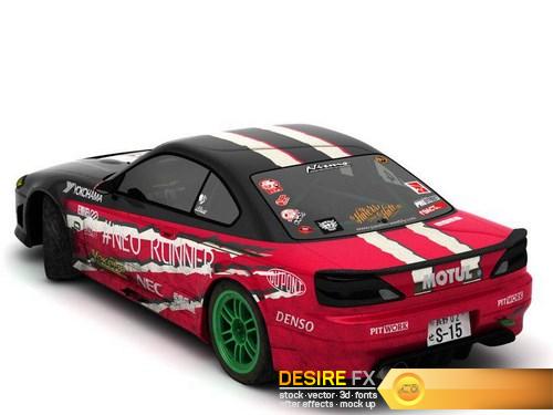 Nissan Silvia Neo Runner 3D Model (6)