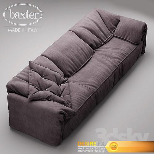Sofa DIVANO CASABLANCA SOFA baxter 3D Model (5)
