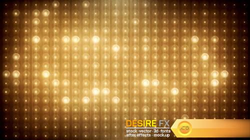 MotionArray - Gold Glitter Led Background Motion Graphics 57739