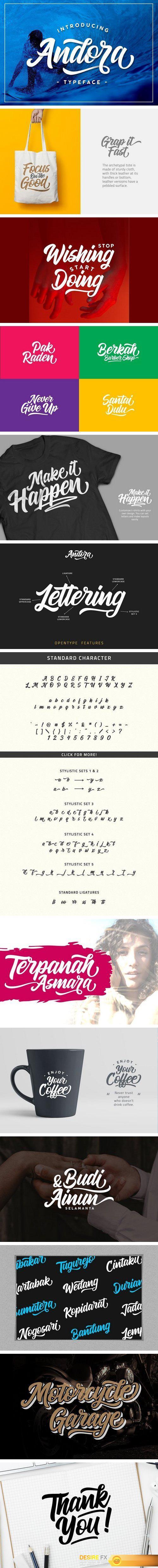 CM - Andora Typeface 1979000