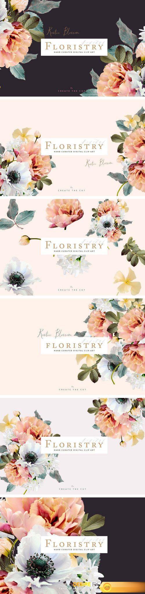 CM - Digital Floristry - Rustic Blossom 1498966